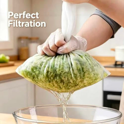 Reusable Ultra Fine Mesh Strainer Bag, 2Pcs Multi-Use
