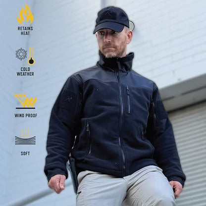 Rothco Spec Ops Tactical Fleece Jacket - color: Coyote Brown, size: X-Small