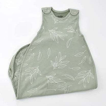 Woolino 4 Season Ultimate Baby Sleep Sack – Merino Wool Baby Sleeping Bag, Organic Cotton Outer, Temperature Regulating Wearable Blanket, All Season, 2 Months–2 Years - Sage - color: Sage