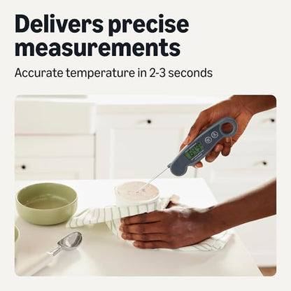 Amazon Basics Instant Read Digital Meat Thermometer, Water-Resistant