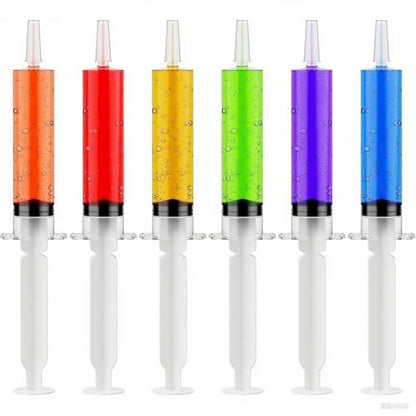 50 PACK 2 oz Party Jelly Syringes Shot with Lids, Large Reusable Party Jelly Shot for Thanksgiving Day, Christmas Wedding Bachelorette Parties (Clear)