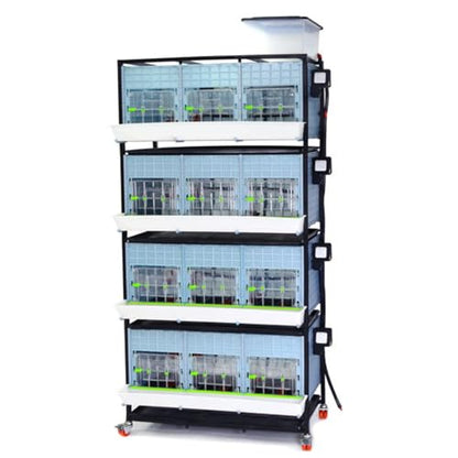 Hatching Time 15" Chick Brooders, Automatic Heating, 3 Section, 4 Layer - style: 3 Section, 4 Layer