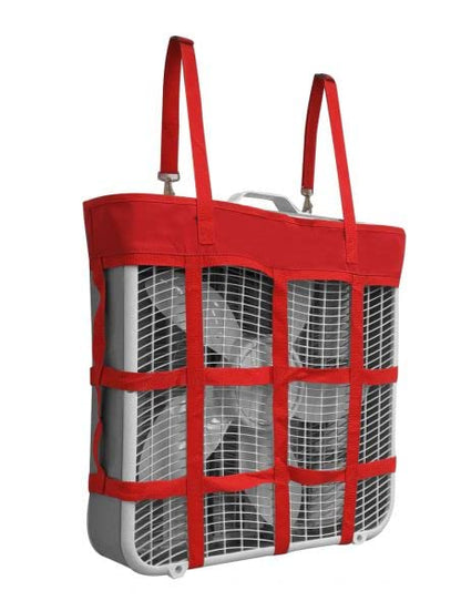 Showman Box Fan Harness - color: Red