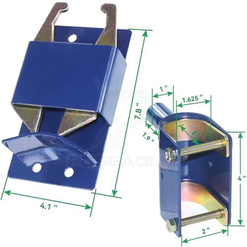 [Upgraded] Blue S16100100 Two Way Gate Latch, Farm Gate Latch - size: A1 1xGate Latch