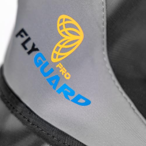 Shires FlyGuard Pro Fine Mesh Fly Mask with UV Protection Jet/Extra Extra Full/Ears and Nose - color: Jet, size: Extra Extra Full