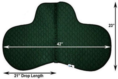 Derby Originals English All Purpose Quilted Contour Saddle Pad