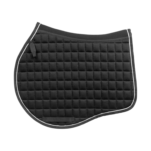 Equinavia Svalbard NordicAir Tech Horse Saddle Pad, Equestrian Saddle Pads - color: Black