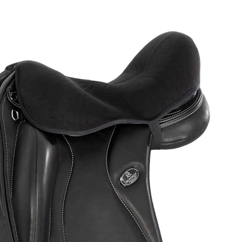 Acavallo Air Plus Gel Seat Saver Dri-Lex, 10 mm, Medium, Black - size: Medium