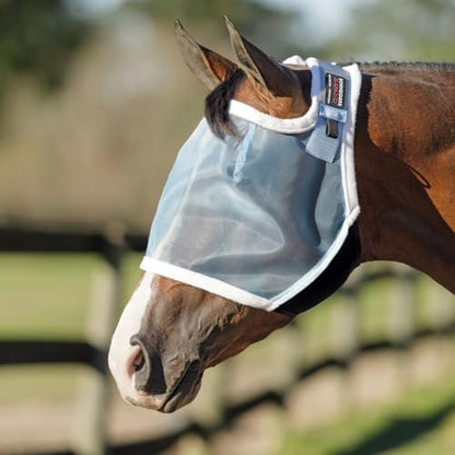 Schneiders X-Spand Mosquito Mesh II Fly Horse Masks | Enhanced Comfort & Visibility | Jaw for Natural Movement | 40% UV Protection | Reflective Safety Features - size: Cob, style: Without Ears