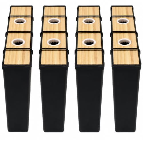 4-Pack of 6.5L Bee Feeders for Hives，Bee Hive Feeder for Beekeeping，Bee Feeders for Inside Hives， Beehive Frame for Feeding Deep Frame Beehives，Beekeeping Bee Feeding Tools，Beekeeping Supplies - color: WOOD, size: 4 Pack 6.5L