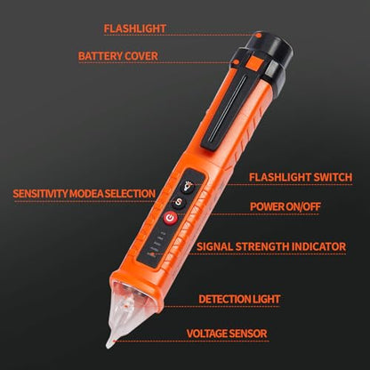 2 Pack Non-Contact Voltage Detector, Voltage Tester Electrical Tester