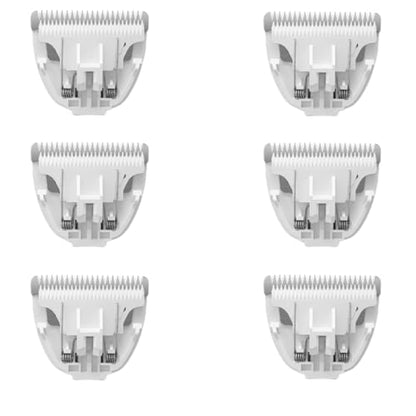 6 Pack Ceramic Blades Replacement for Dog Grooming Clippers - color: 6pcs Blades