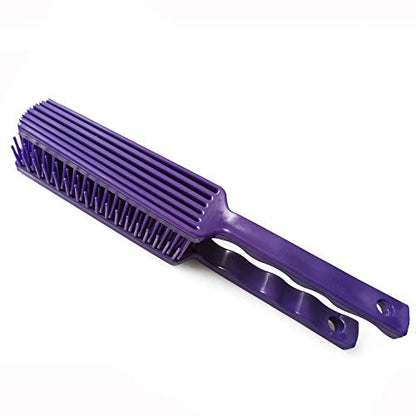 2pcs Horse Pet Detangler Plastic Comb for Long Tail Mane Forky Comb Useful 3030 by SXYH - color: Purple