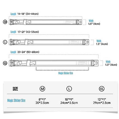 EXCELLENT ELITE SPANKER Tactical Nylon Dog Collar Military Metal Buckle - color: Grey, size: M-(14''-18")