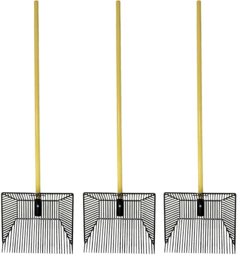 Fine Tines Pitch Fork 3 Count Stable Pack Original | Easily clean stables stalls and coops.