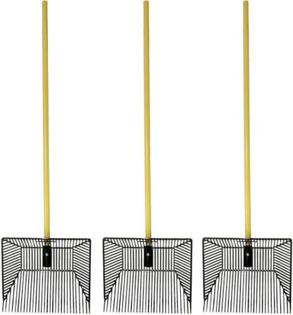 Fine Tines Pitch Fork 3 Count Stable Pack Original | Easily clean stables stalls and coops.