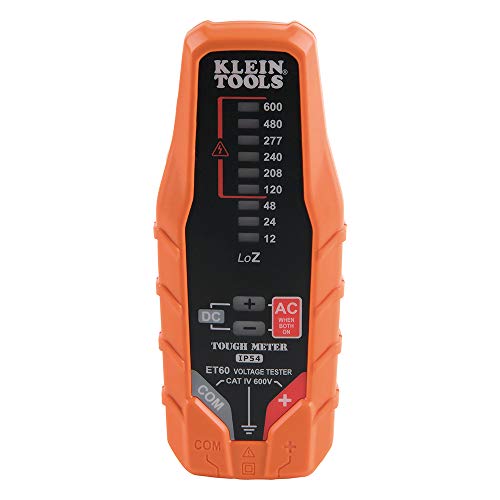 Klein Tools ET60 Voltage Tester, Tests AC / DC and Low Voltage, No Batteries Needed - style: AC/DC Voltage