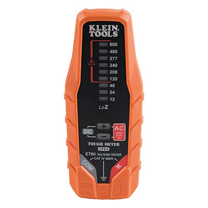 Klein Tools ET60 Voltage Tester, Tests AC / DC and Low Voltage, No Batteries Needed - style: AC/DC Voltage