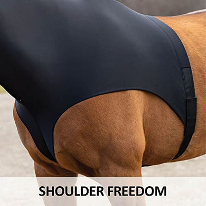 UltraFlex Shoulder Ease Lycra Horse Slicker Hood | Ultimate Comfort & Advanced Protection for Equine Companions