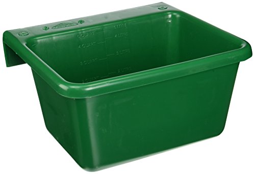 FORTEX INDUSTRIES SF-6 12 Fence Feeder, 5 quart, Green