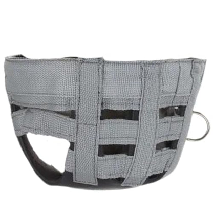 Best Friend Grazemore Grazing Muzzle - Includes Breakaway Horse Halter & Padded Noseband, Muzzle Promotes Natural Grazing, Prevents Laminitis & Obesity, Durable Design, Grey, Horse - size: Horse