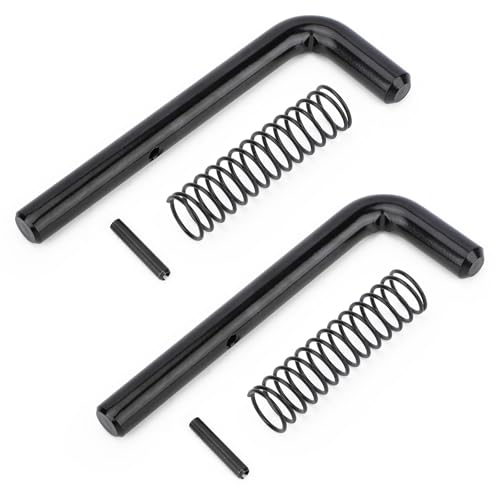 819T 2Packs Trailer Gate Spring Latch Kit for Carry-On Utility Trailers, Heavy Duty Steel Trailer Gate Pin (2 Pack)