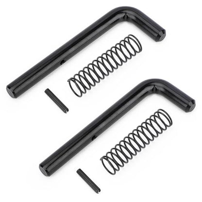 819T 2Packs Trailer Gate Spring Latch Kit for Carry-On Utility Trailers, Heavy Duty Steel Trailer Gate Pin (2 Pack)