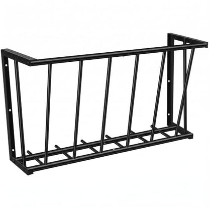 30'' Metal Wall Mount Hay Feeder, 20 Gallon Livestock Feeder | Steel Hay Feeder& Blanket Holder , Metal Wall Hay Rack for Goats, Sheep and Storage