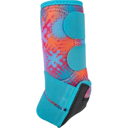 Classic Equine Legacy2 Support Boots, Front and Hind - color: Beatz, size: Large