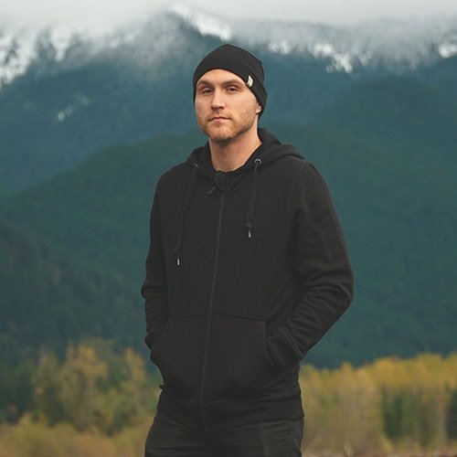 Merino Wool Hoodie - Expedition Heavyweight - Fleece Brushed Sweatshirt - color: Black, size: Medium