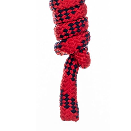 Equinavia Iris Soft 8' Lead Rope with Snap Buckle - Red/Navy - One Size - color: Red/Navy