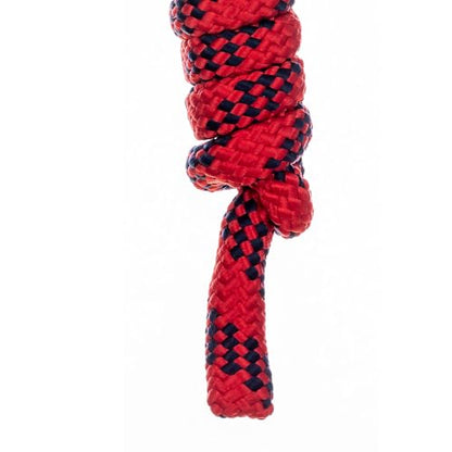 Equinavia Iris Soft 8' Lead Rope with Snap Buckle - Red/Navy - One Size - color: Red/Navy