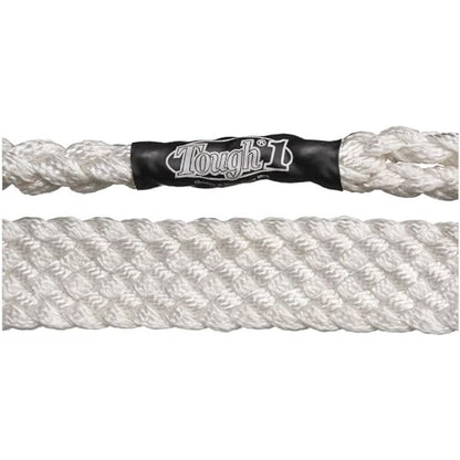 Tough 1 Muletape Halter with 10ft Lead Rope - color: White