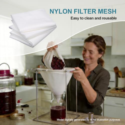 39 x 78 Inch 25-250 Micron Nylon Filter Mesh Fabric(100 mesh /150 μm) - style: 100 Mesh