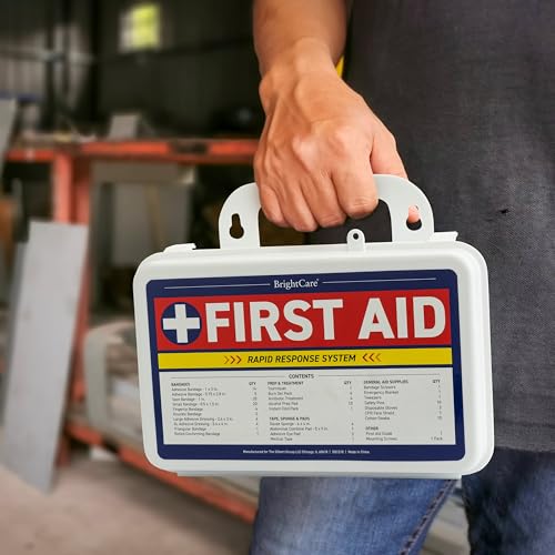 First Aid Kit for Office, Home, Car, School - 130 Pieces