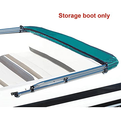 SavvyCraft Boat Bimini Top Cover Storage Boot, Teal 97"-103" W - color: Teal, size: 97"-103" W