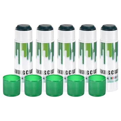 M METERXITY 5-Pack Livestock Marker, 11.6 Cm/4.6 Inches Medium Animal Crayons for Pig/Cattle/Cow/Sheep Supplies, Farming Livestock Marking Crayons [Green] - color: Green