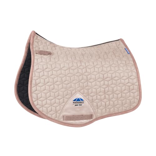 WeatherBeeta Suede Elite Air-Tec All Purpose Saddle Pad - color: Rose Quartz