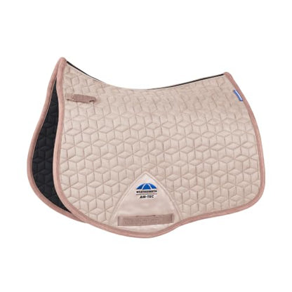 WeatherBeeta Suede Elite Air-Tec All Purpose Saddle Pad - color: Rose Quartz