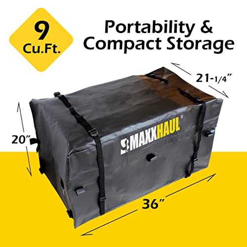 MaxxHaul 50591 Cargo Bag for Model 50243 Hitch-N-Roll Cargo Carrier Black - style: Hitch-n-roll Cargo Bag
