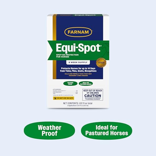 Farnam Equi-Spot, Weather Proof Targeted Spot On Protection, 6 Week Supply - size: 6 Week Supply