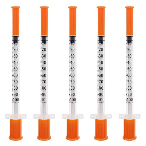 1ml 31Gauge 1/4'' Lab Supplies(100 Pack) | Disposable Individually Packaged - style: 1ml/cc 31G 1/4"