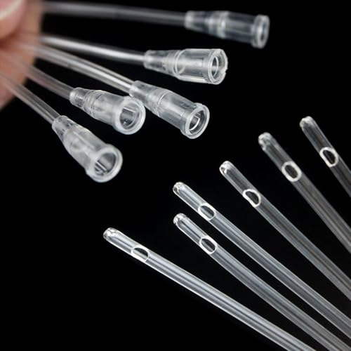 Puppy Tube Feeding Kit, 5 Sets Pet Feeding Syringes with Soft Feeding Tubes, Reusable Kitten Feeding Supplies for Puppies, Kittens, Rabbits, Birds, Goats and Small Animals