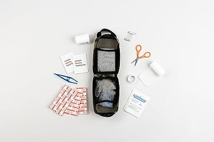 Operation Good Boy Tactical Pet First Aid Kit - Essential Supplies for Canine Mishaps - Lightweight, Waterproof Nylon Tote with Antiseptic Wipes, Antibiotic Ointment, Dressing, and Gauze