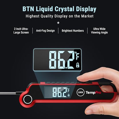 TempPro TempSwift Instant Read Meat Thermometer Digital