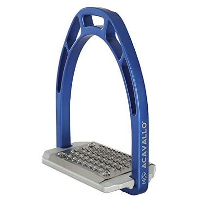 Acavallo Arco Evolution Alupro Stirrups, One Size - color: Blue