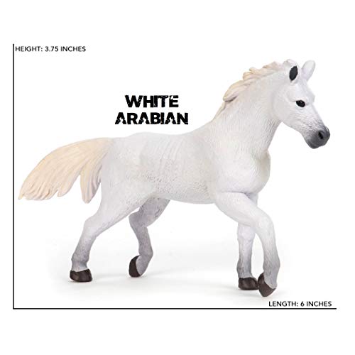 Terra by Battat Horse Toys, 6 Realistic Plastic Animal Figures, Animals - style: Terra Horse set 2
