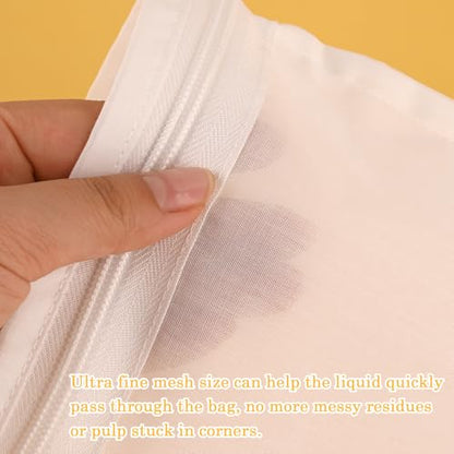 WMKGG Ultra Fine Mesh Strainer Bags,Cheese Cloth Bag for Straining - size: Medium Size