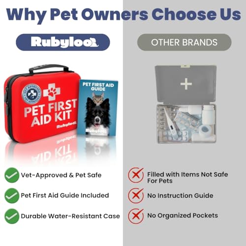 Dog First Aid Kit - Vet-Approved Emergency Kit for Dogs & Cats - Essential - size: Essential Kit