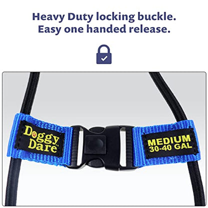 Garbage Can Lock - size: Medium 30-40 Gallon